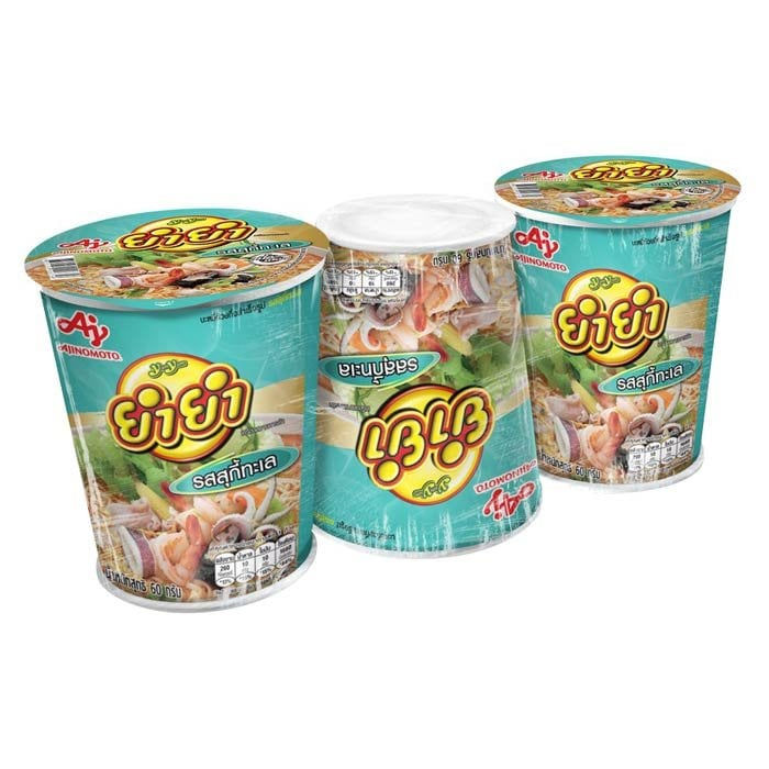 ภาพขนาดย่อ: YumYum Instant Cup Noodles Suki Seafood Flavour 60g.