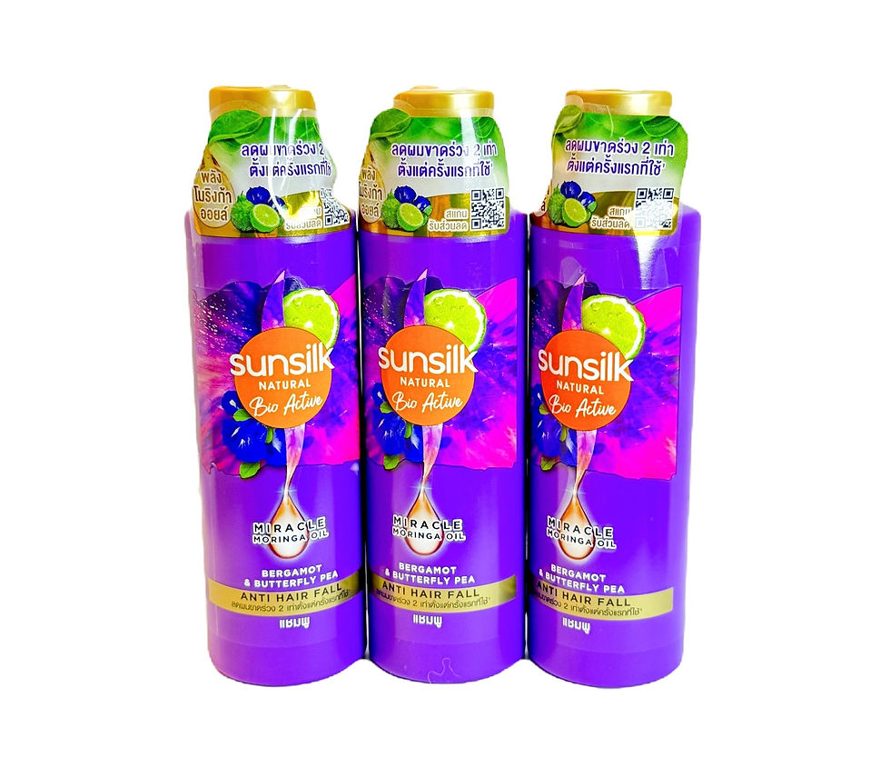 ภาพขนาดย่อ: Sunsilk Natural Bio Anti Hair Fall Shampoo 90ml.