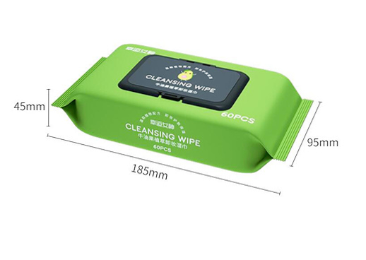 ภาพขนาดย่อ: Lady Luck Avocado Series Cleansing Face Makeup Remover Wet Wipes 60pcs.