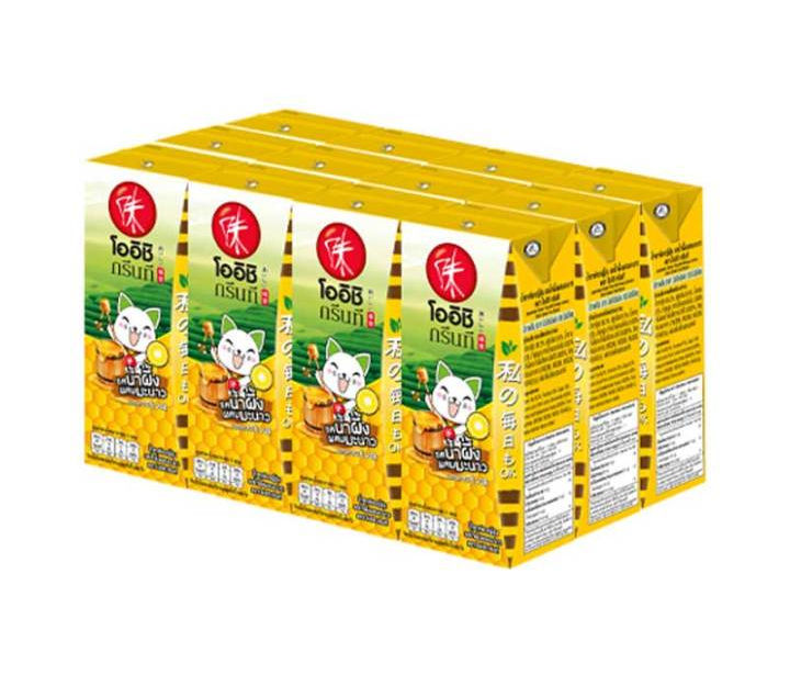 ภาพขนาดย่อ: Oishi Green Tea Japanese Green Tea with Honey Lemon 180ml.