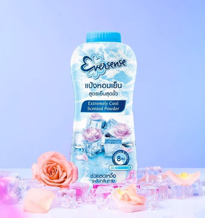 ภาพขนาดย่อ: Eversense Extremely Cool Scented Powder 280g.