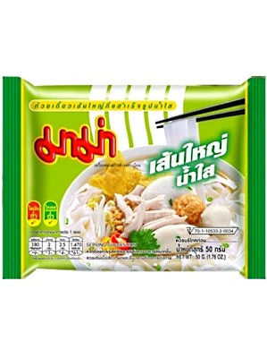 ภาพขนาดย่อ: Mama Instant Wide Noodles in Clear Soup 50g*30