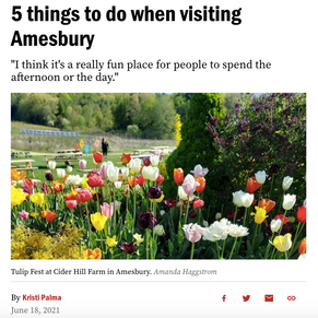 "A trip to Cider Hill Farm never disappoints."
