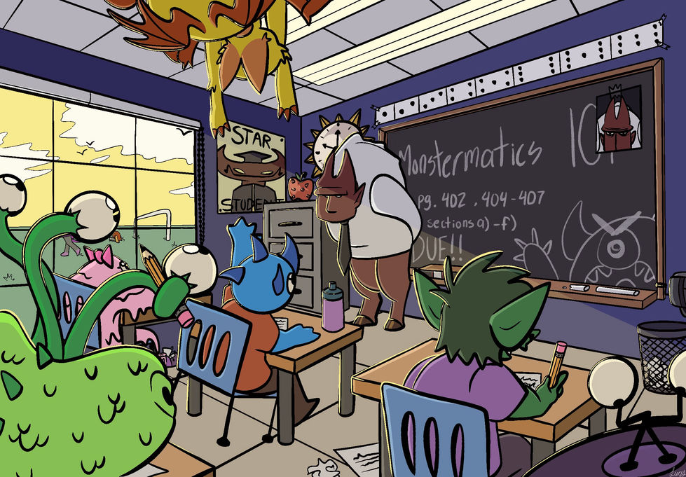 Monster School 3 (Commission)