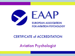 Accredited Aviation Psychologist status confirmed
