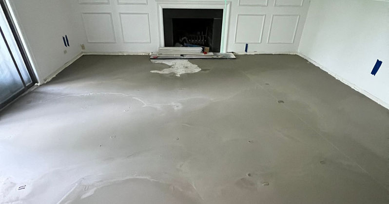 Self Leveling My Friends Flooring