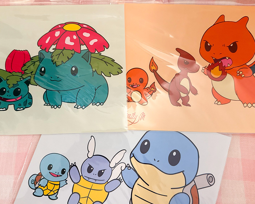 Starter Evolution Prints
