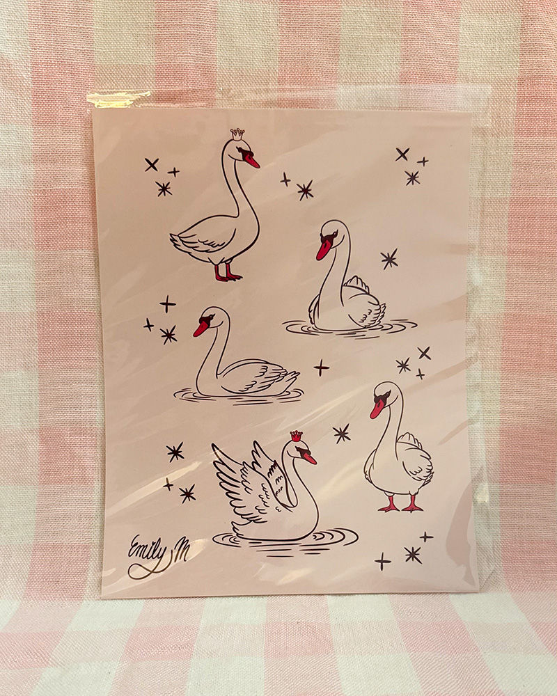 Thumbnail: LKLD Royal Swan Prints