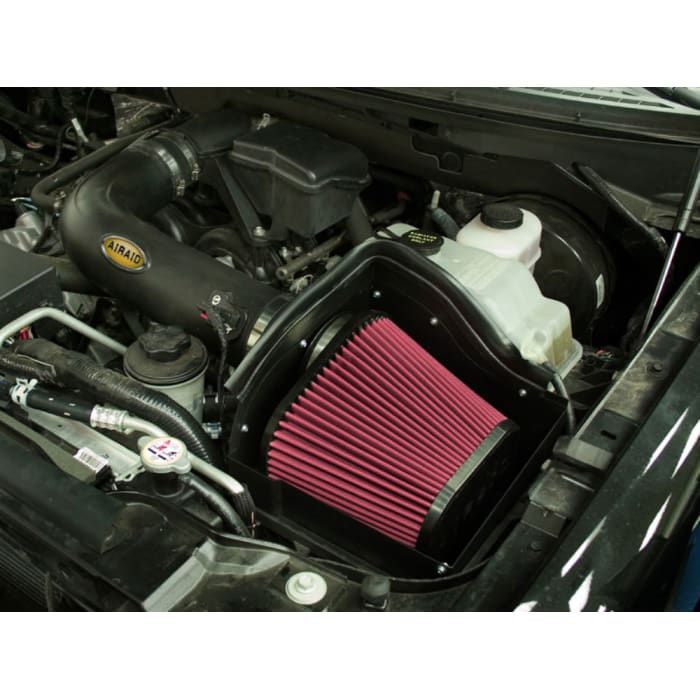 Thumbnail: Airaid 09-10 F-150 5.4L CAD Intake System w/ Tube (Red Filter)