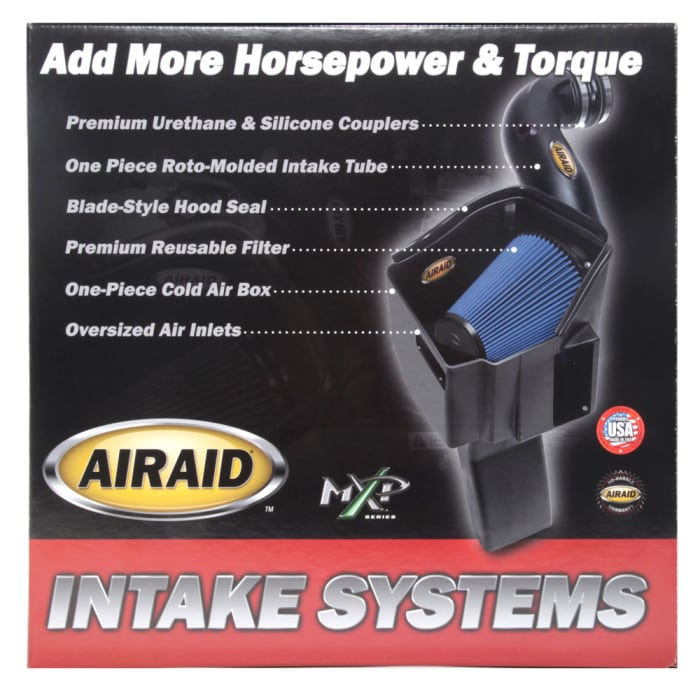 Thumbnail: Airaid 15 F-150 2.7/3.5L Eco Cold Air Intake System | Black Tube (Oiled)