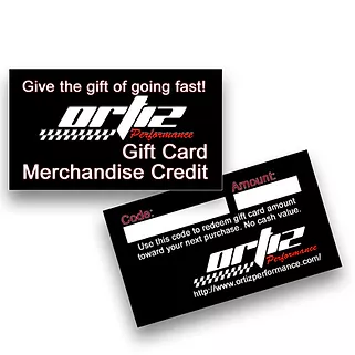 Ortiz Performance Gift Cards