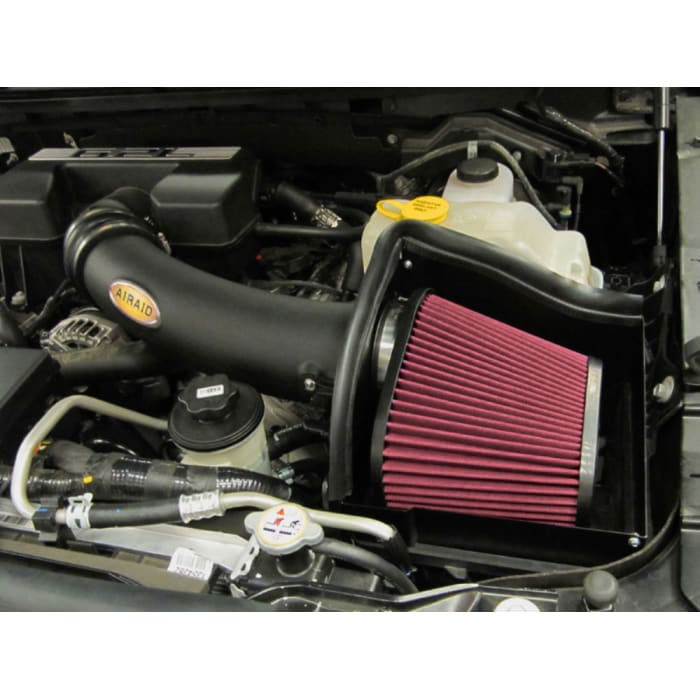 Thumbnail: Airaid 10-14 Raptor / 11-13 F-150 6.2L CAD Intake System w/ Tube (Red Filter)
