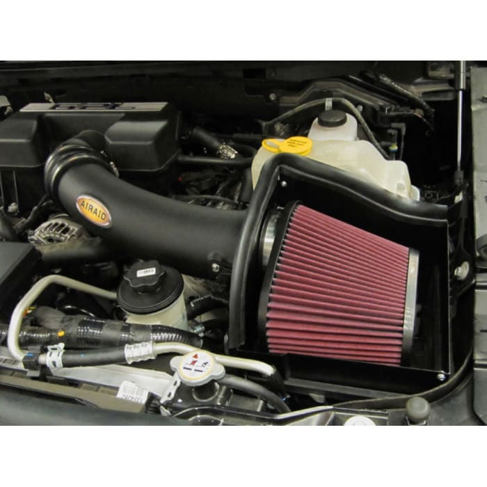Thumbnail: Airaid 10-14 Raptor / 11-13 F-150 6.2L CAD Intake System w/ Tube (Red Filter)