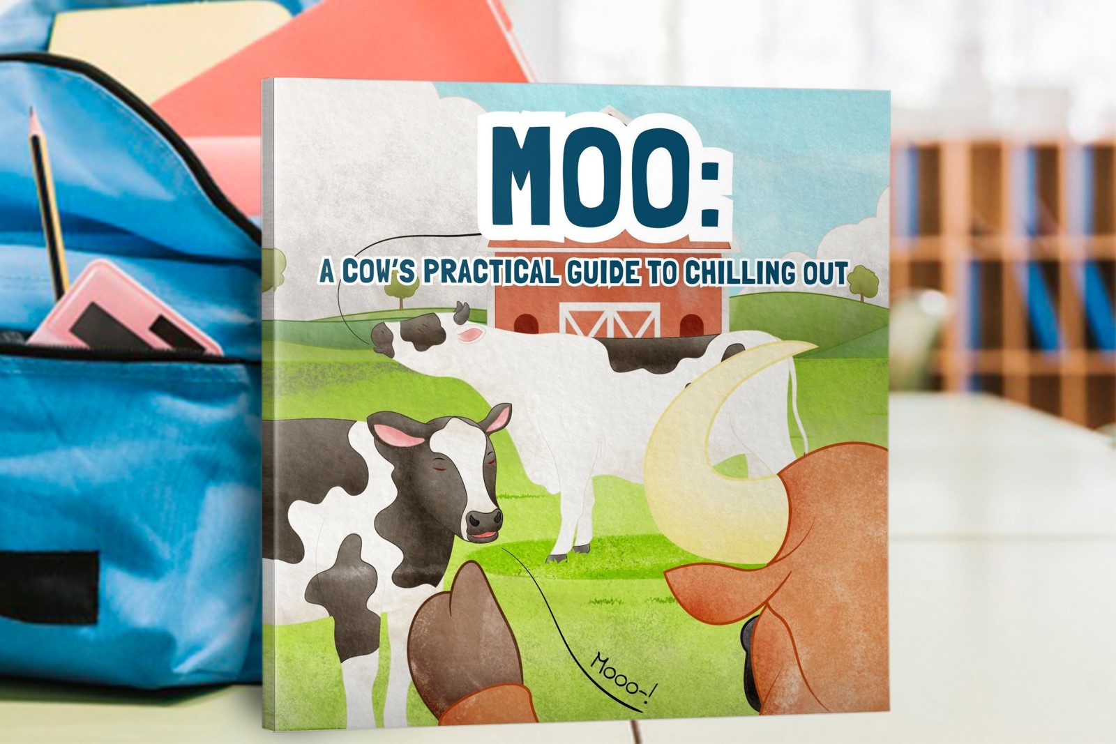 Moo: A Cows Practical Guide to Chilling Out by Jesse Coomer