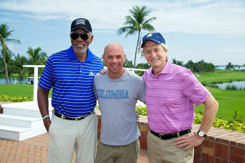 Michael Douglas & Friends Celebrity Golf Tournament Morgan Freeman Kenny Chesney 