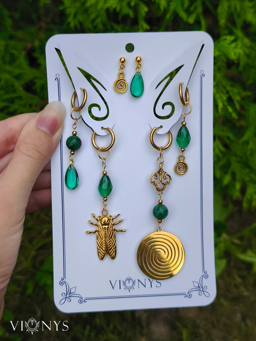 Set Náušníc 5 – KOLEKCIA EIRÉ