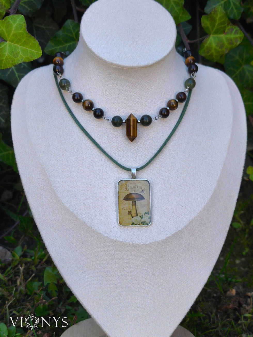 Náhrdelník 3 – KOLEKCIA MYCELIA