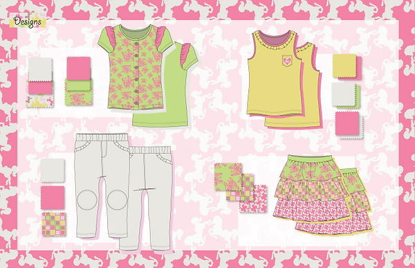 Whimsical print and pattern playwear