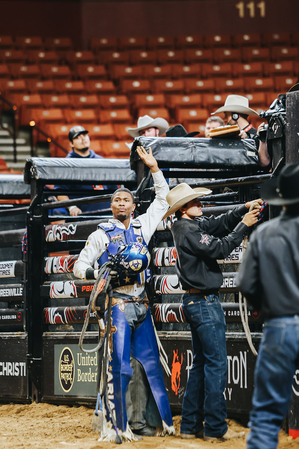 Ezekiel Mitchell in Rd 1. Photo by Madelyn Bishop