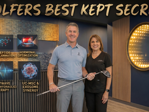 Dr. Bar and a golf patient