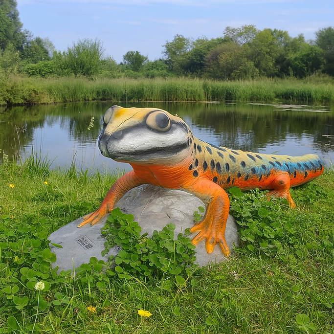 Molch 3D Target für Bogenschießen