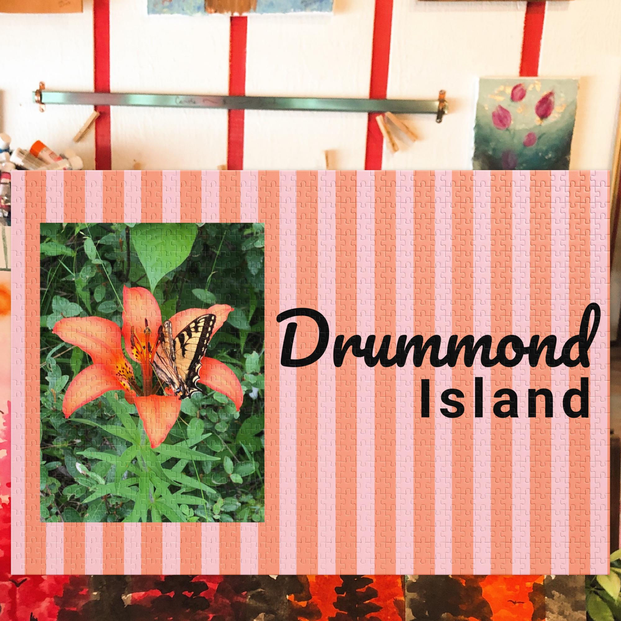 Drummond Island Jigsaw puzzle with tin (20"x30")