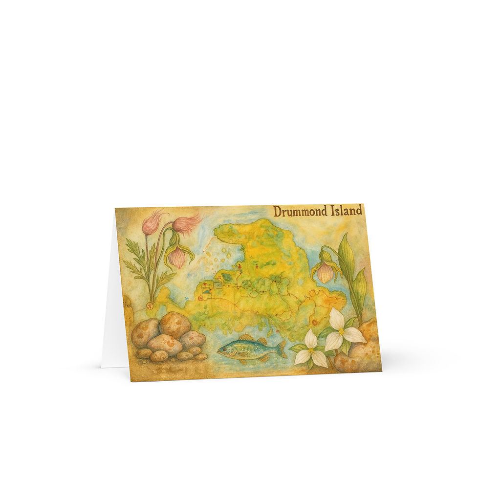 Drummond Island Greeting card