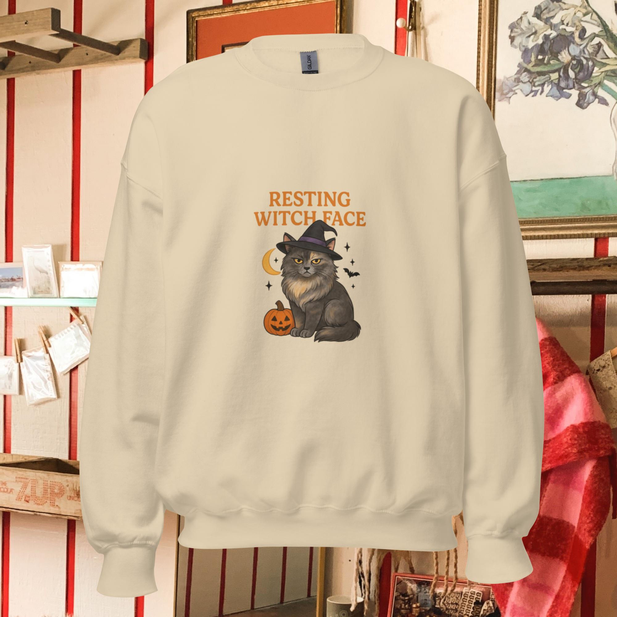 Resting Witch Face Unisex Sweatshirt
