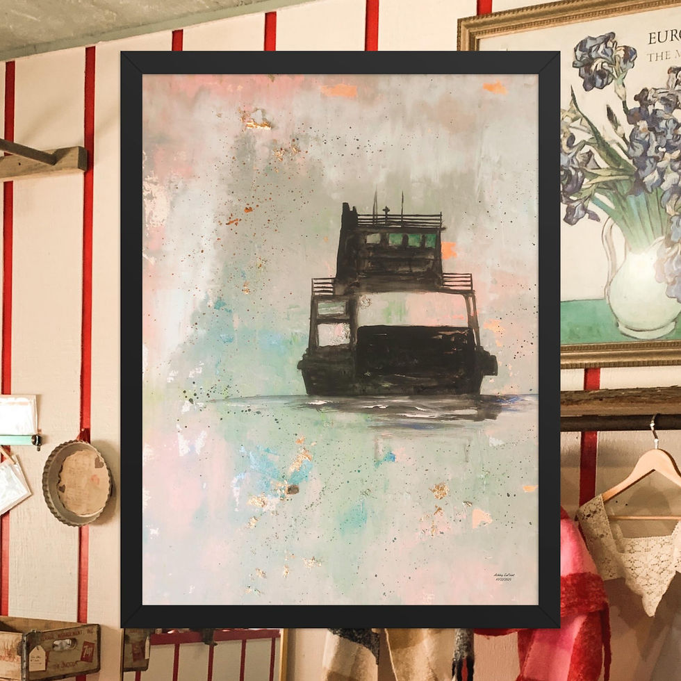 Drummond Island Ferry Framed Print