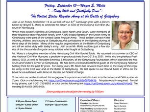 September 2025 Newsletter