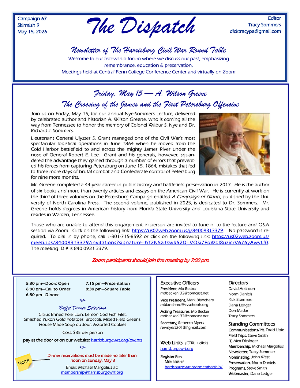 May 2026 Newsletter