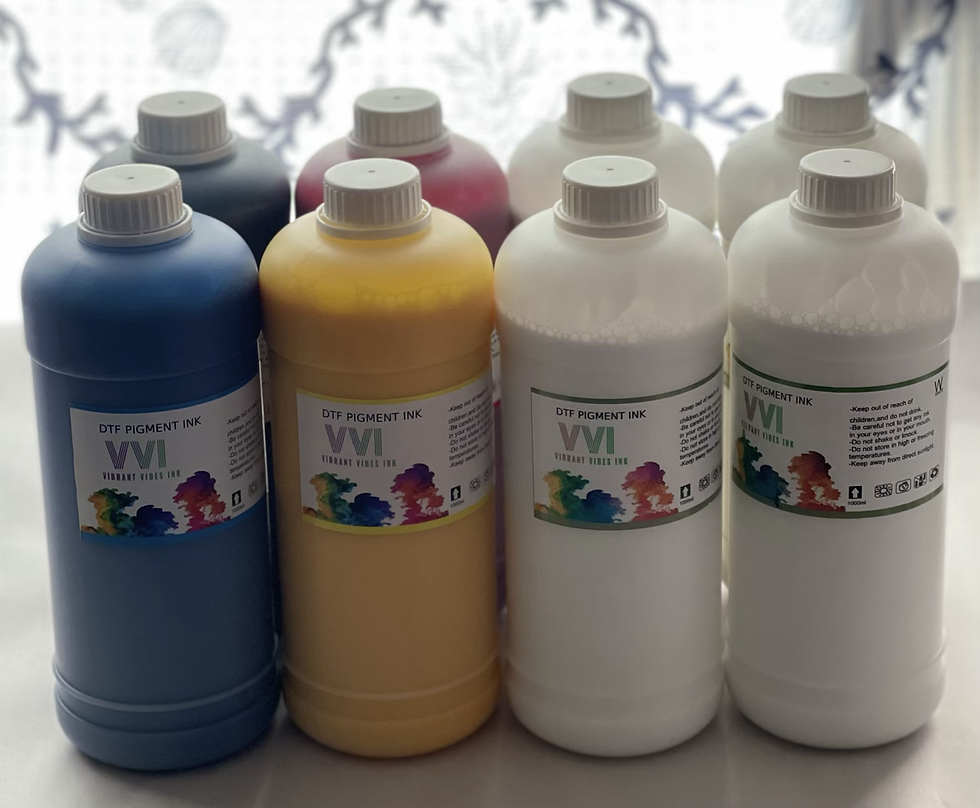 Thumbnail: 8 - 1L DTF Heat Transfer Pigment Ink Set ( Pre-Order ) 