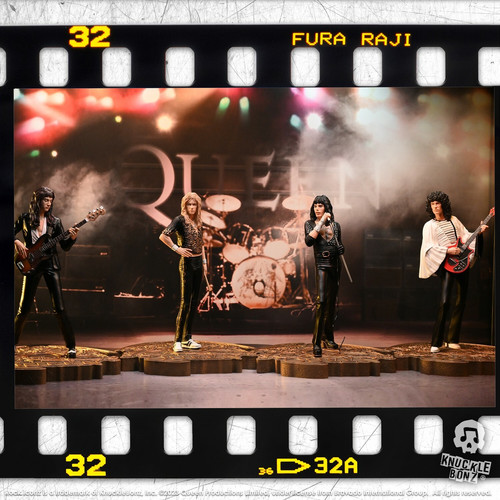 KNUCKLEBONZ Rock Iconz Queen II 4 Piece 19 Scale Statue Set