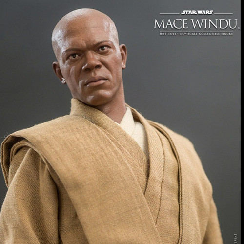 HOT TOYS Star Wars Episode II Action Figure 1/6 Mace Windu 32 cm