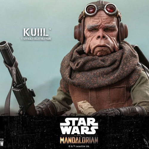 HOT TOYS Star Wars The Mandalorian Action Figure 1/6 Kuiil 25 cm