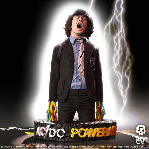 KNUCKLEBONZ 3D Vinyl ACDC Powerage Statue Statuesque Ltd