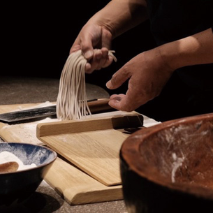 【食文化体験】蕎麦打ち たがた劇場