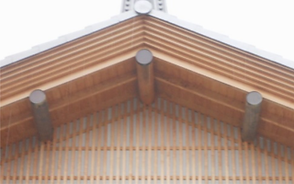 木造住宅等の木部洗いも得意です