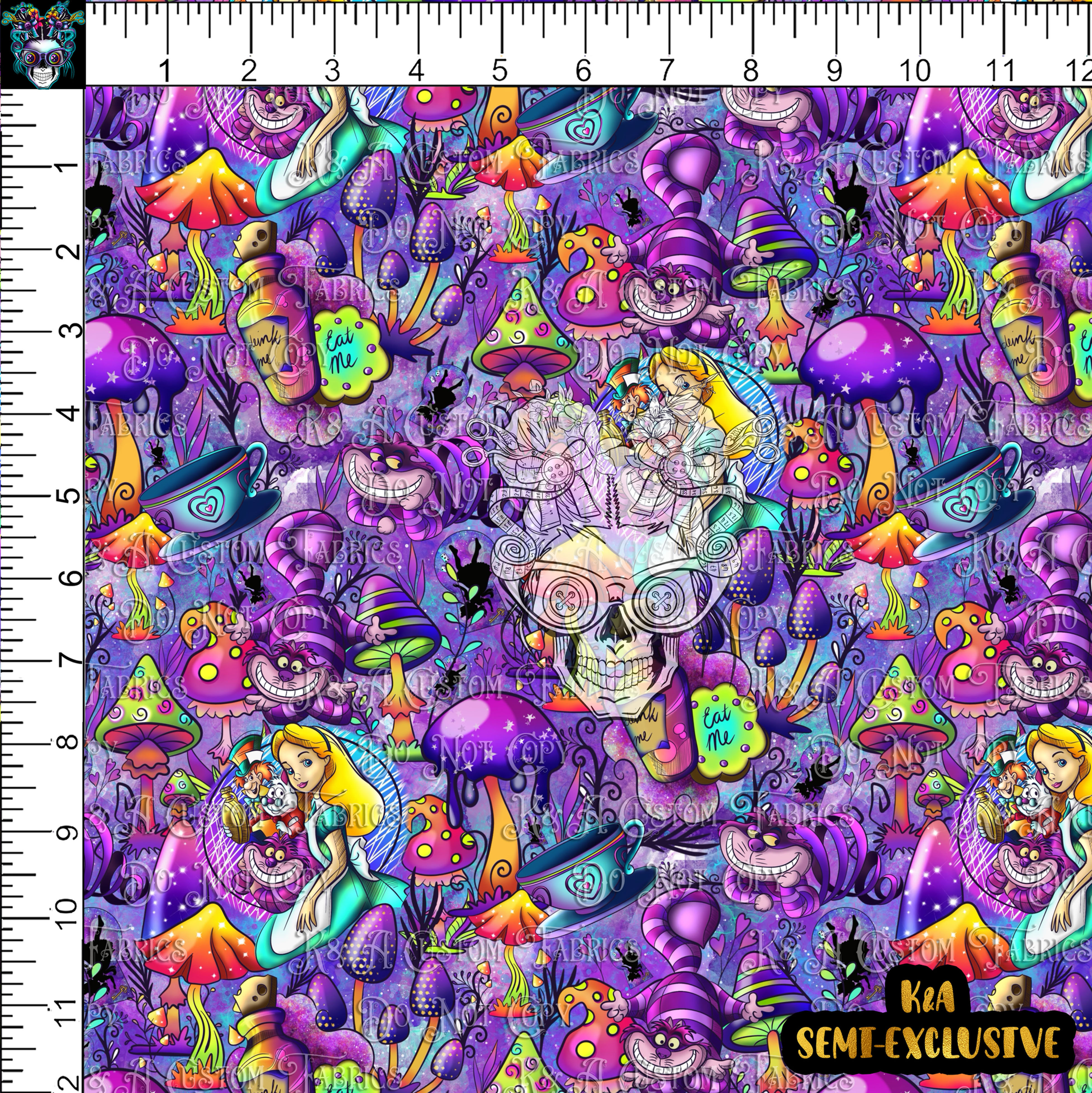 Down The Rabbit Hole Purple