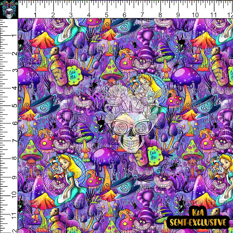 Down The Rabbit Hole Purple