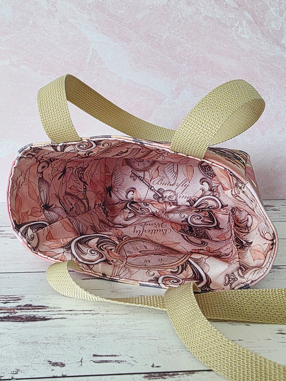 Thumbnail: Steampunk Butterfly Sew Along (Lucy Tote Mini)