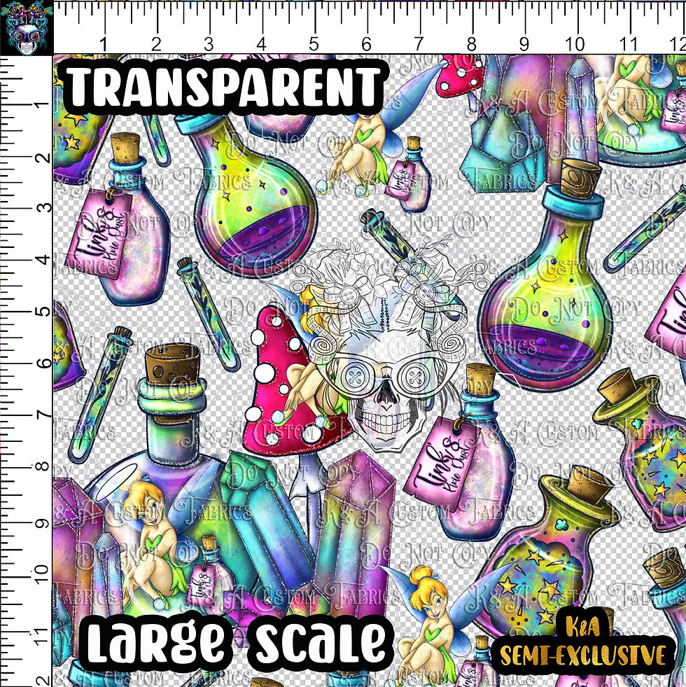 Thumbnail: Tink Bottle Clear/Holo Vinyl
