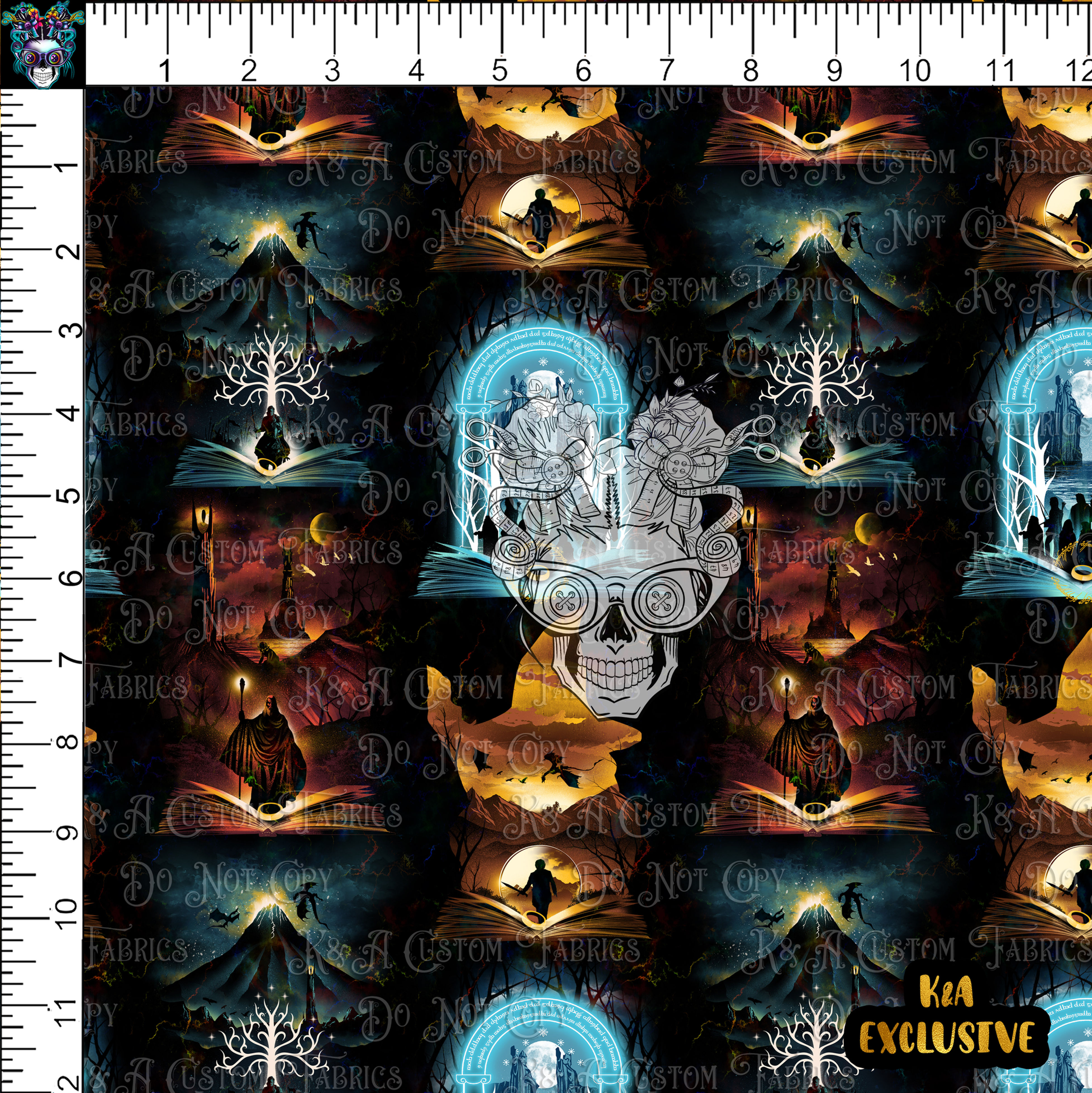 LOTR Book Silhouettes