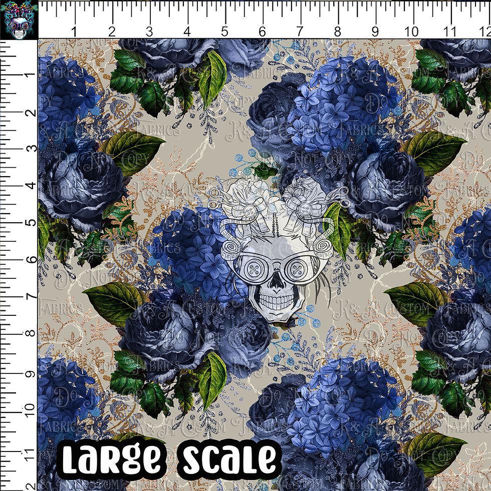 Thumbnail: Navy Floral Lace