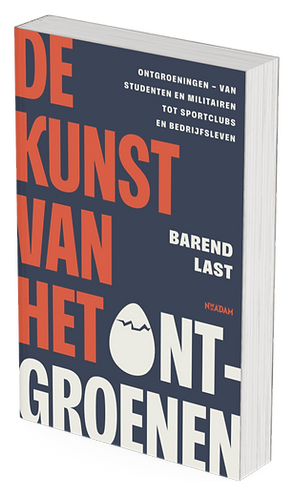 Cover boek 'De kunst van het ontgroenen'