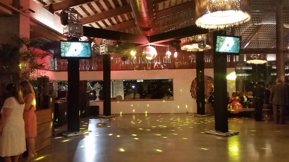 Pista de Dança - Restaurente Mangai