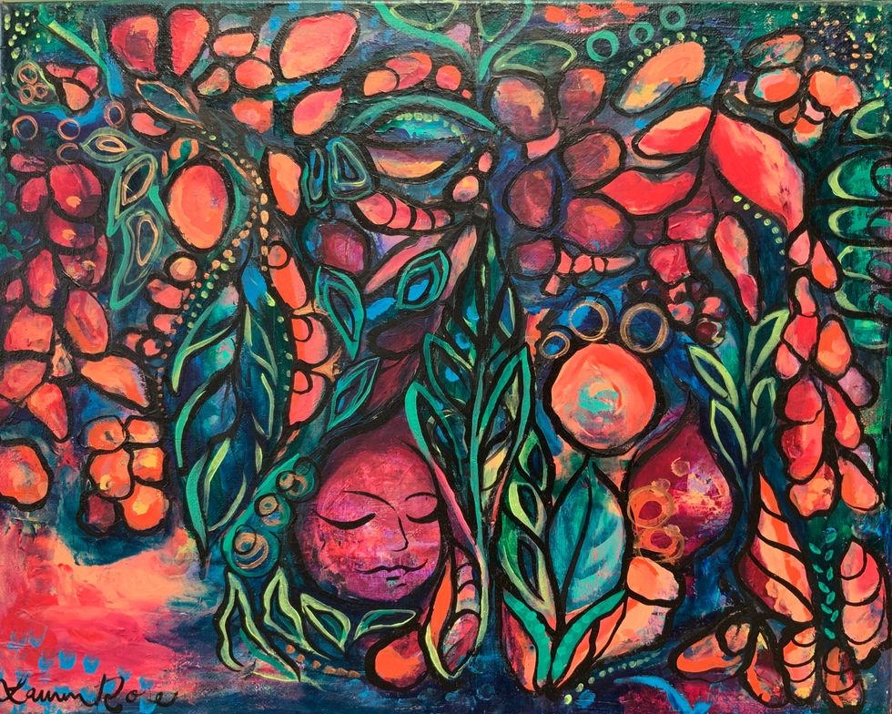 Buddha's Garden
16x20
Acrylic on Canvas