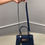 Thumbnail: Musetta Classics Collection Handbag in Navy Blue