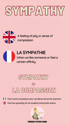 FRENCH TUTOR PARIS -False Friends in French: Don’t Get Tricked!