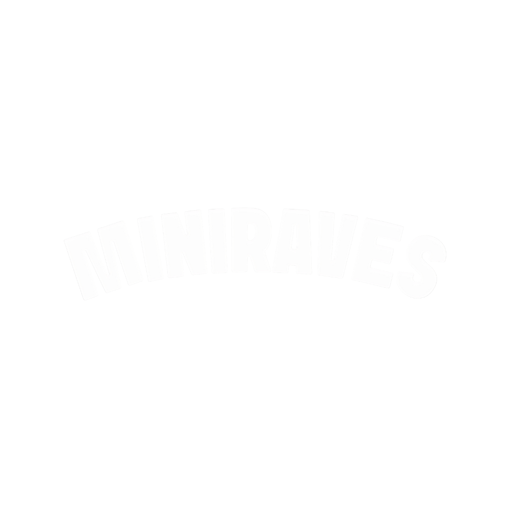 Miniraves Word Logo White.png